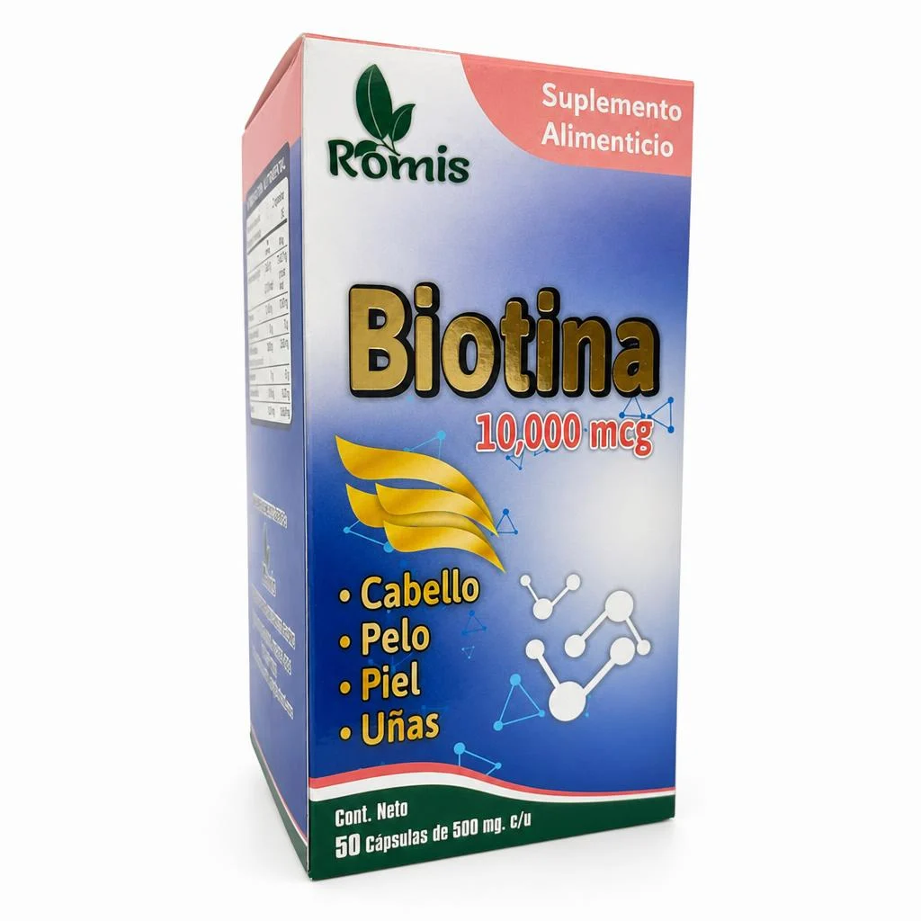 Biotina 50 cápsulas