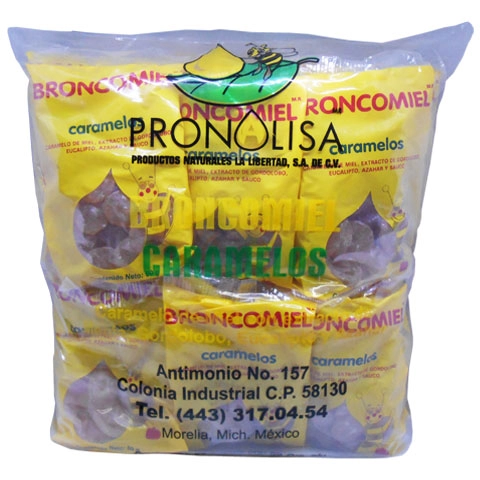 Broncomiel caramelo 30 bolsitas