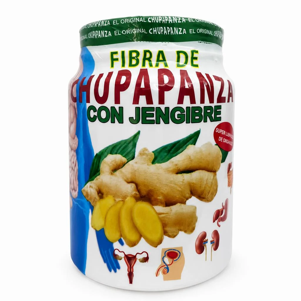 Chupapanza con jengibre fibra 500g