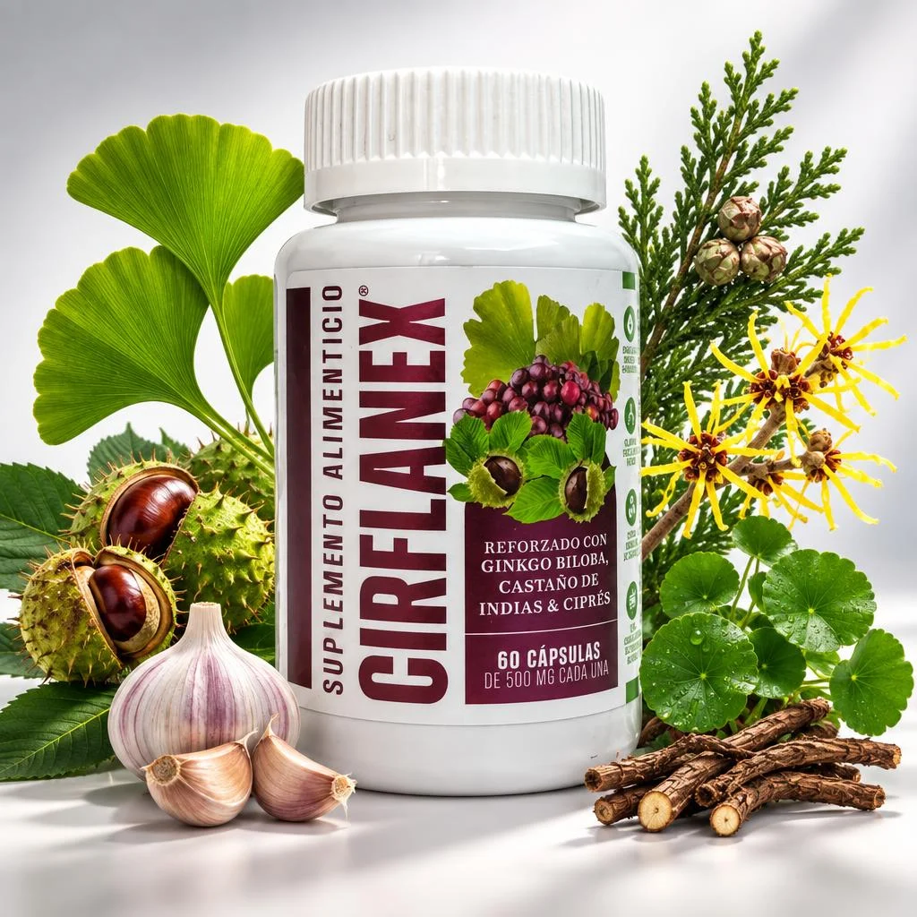 Cirflanex 60 cápsulas 500mg
