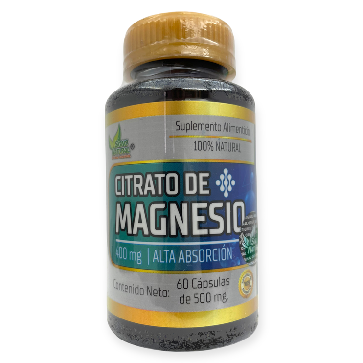 Citrato de magnesio 60 cápsulas