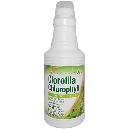 Clorofila con sábila y nopal 500ml