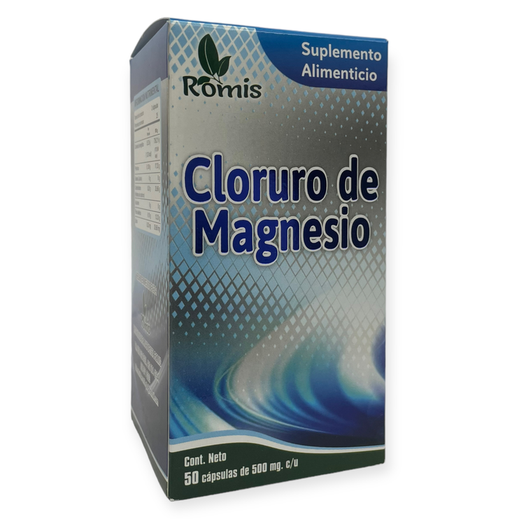 Cloruro de magnesio 50 cápsulas