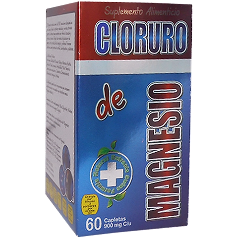 Cloruro de magnesio 60 capletas