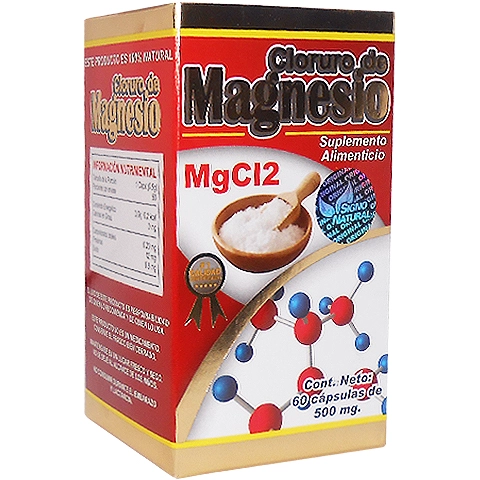 Cloruro de magnesio 60 cápsulas