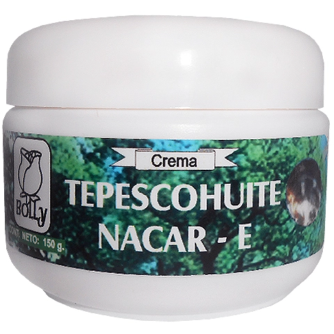 Crema de Tepescohuite Nácar 150g