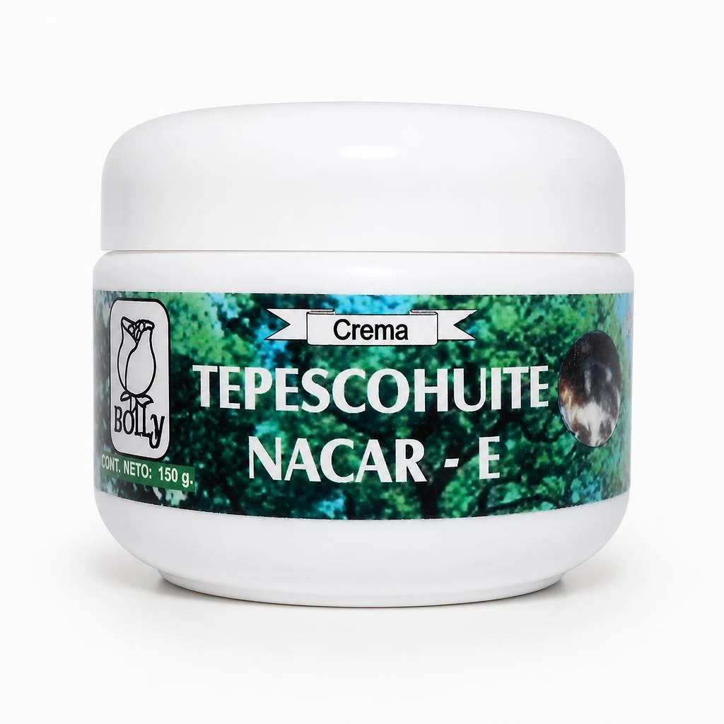 Crema de Tepescohuite Nácar 150g