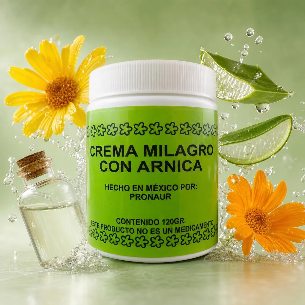 CREMA MILAGRO CON ARNICA 120 GR - PRONAUR