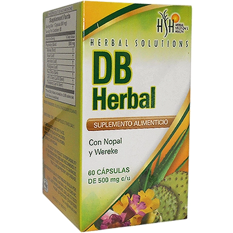 Db herbal 60 cápsulas