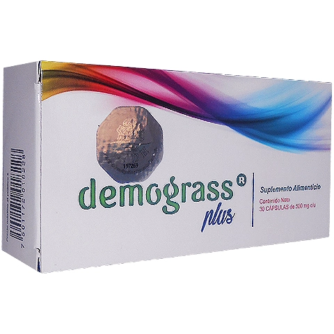 Demograss plus 30 cápsulas de 500mg