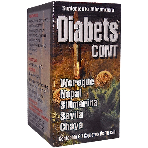 Diabets cont 60 capletas