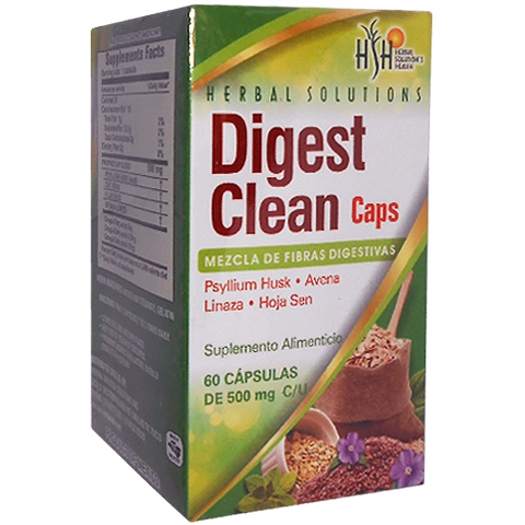 Digest clean 60 cápsulas