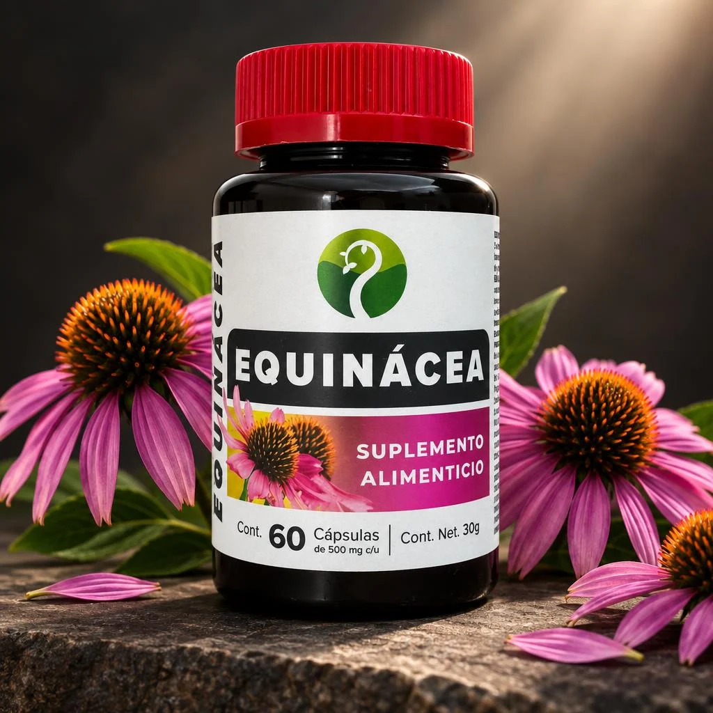 Equinácea 60 cápsulas 500mg