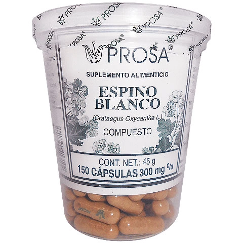Espino blanco 150 cápsulas
