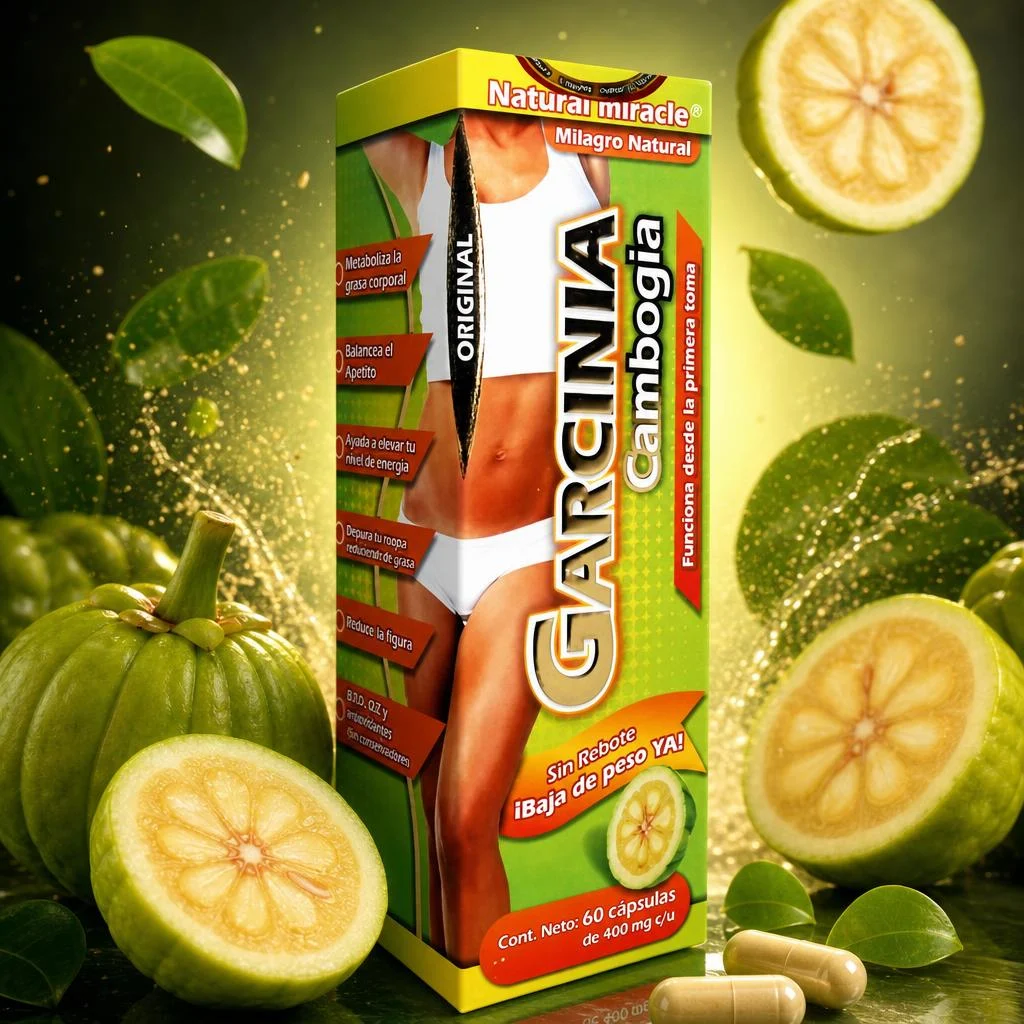 Garcinia cambogia 60 cápsulas.
