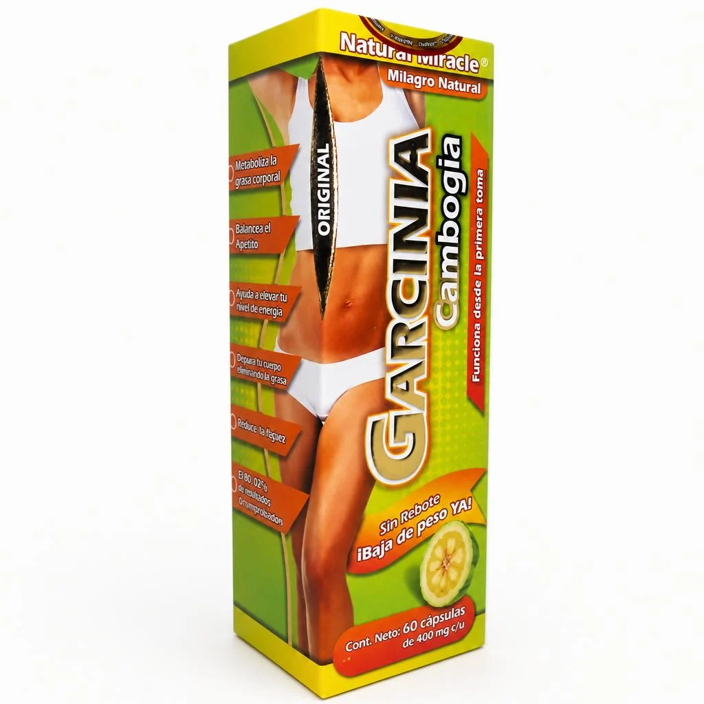 Garcinia cambogia 60 cápsulas.