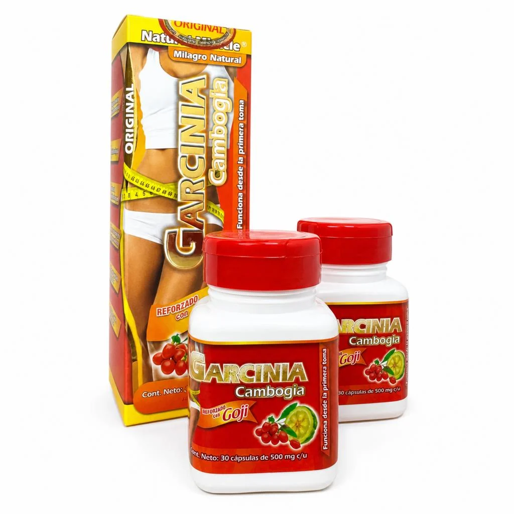 Garcinia cambogia y goji 60 cápsulas