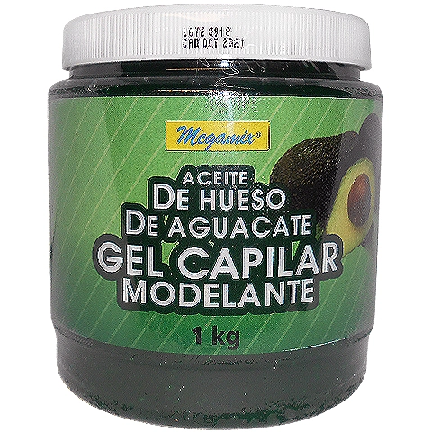 Gel fijador con aceite de aguacate 1kg