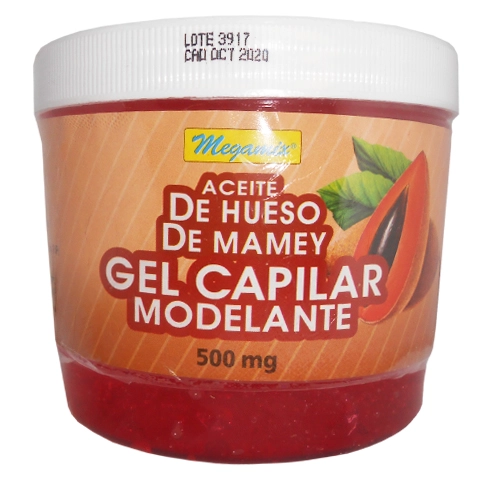 Gel fijador con aceite de mamey 500g