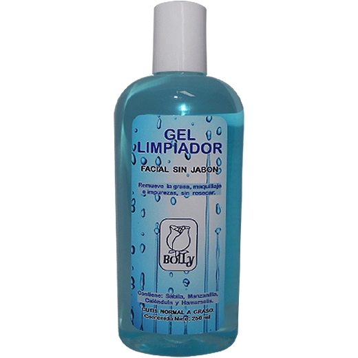 Gel limpiador facial sin jabón 250ml