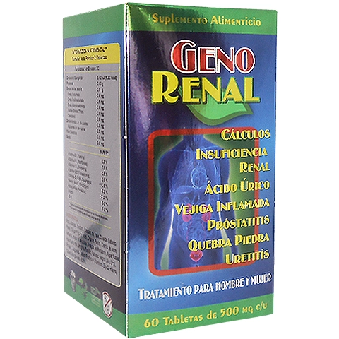 Geno renal 60 Tabletas