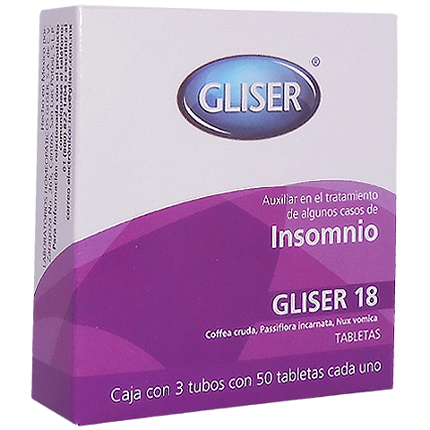 Gliser 18 insomnio