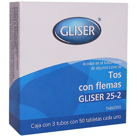 Gliser 25 2 tos con flemas