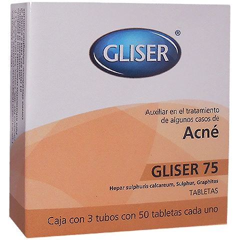 Gliser 75 acné