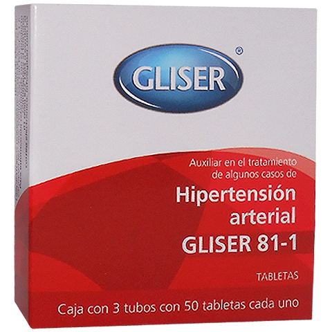 Gliser 81 1 hipertensión arterial