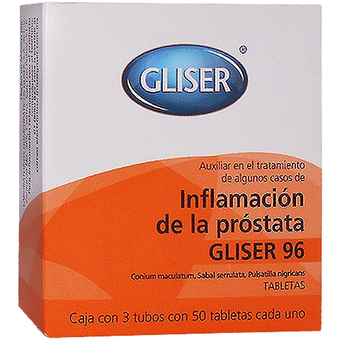 Gliser 96 inflamación de la próstata