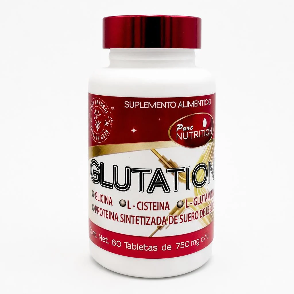 Glutatión 60 tabletas de 750mg