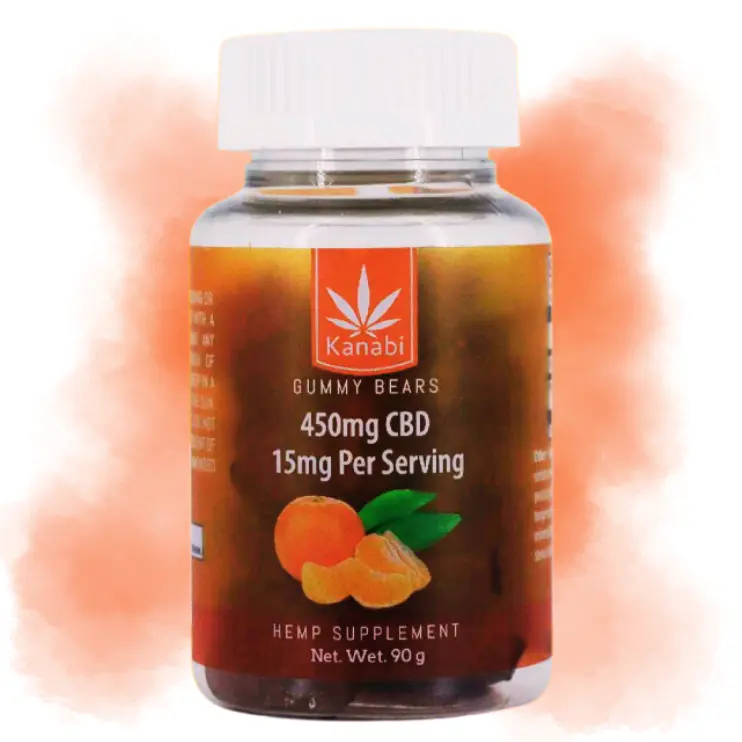 Gummy Bears CBD sabor mandarina 90g