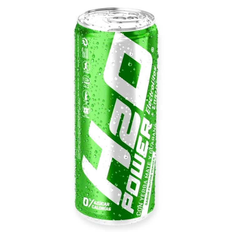 H2O power sabor frutos verdes 355ml
