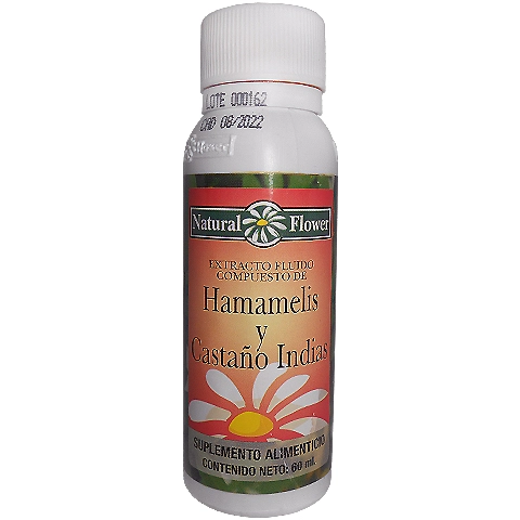 Hamamelis y castaño de indias Extracto 60ml