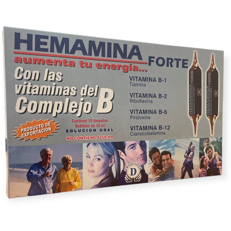 HEMAMINA FORTE 10 AMPOLLETAS