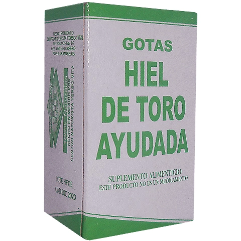 Hiel toro ayudada extracto 15ml