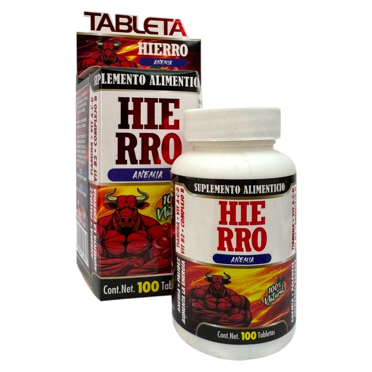Hierro 100 tabletas