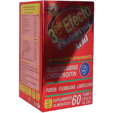 Hyaluronic Acid 60 Tabletas