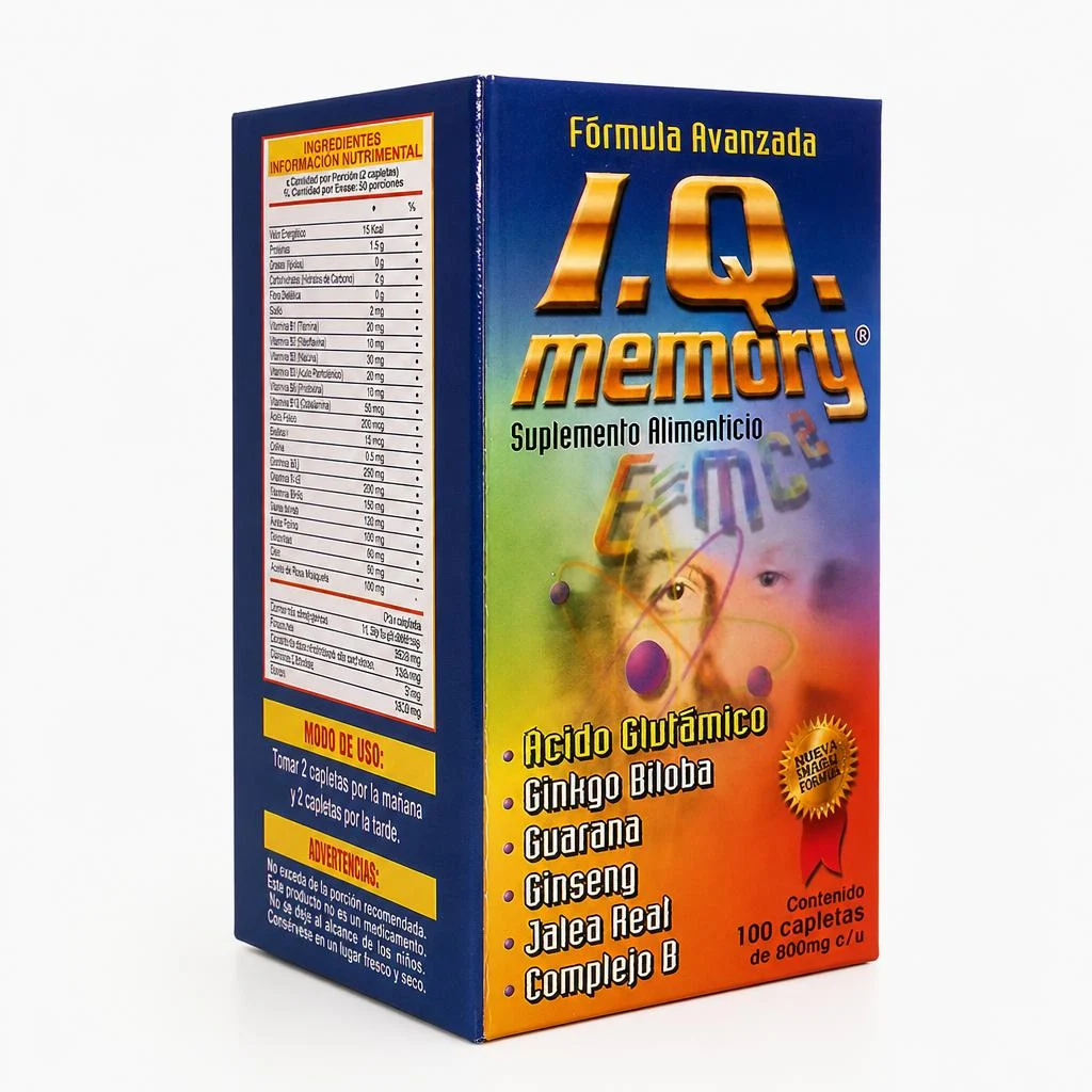 I Q Memory 100 capletas