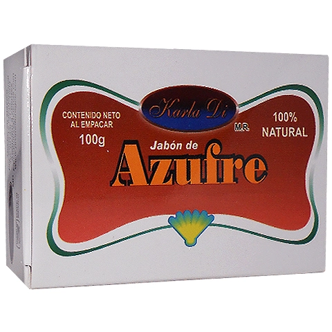 Jabón de azufre 100g