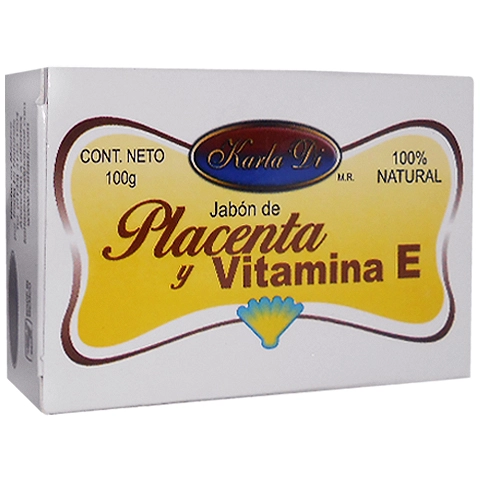 Jabón de Placenta y Vitamina E 100g