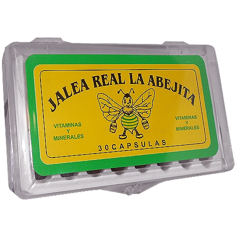 Jalea real de la abejita 30 cápsulas