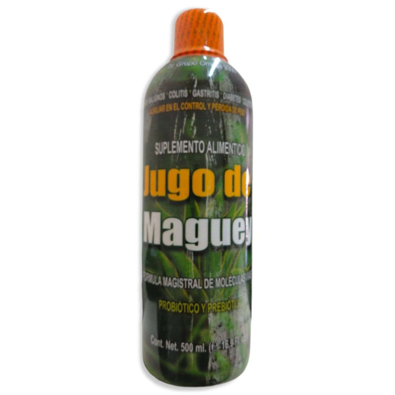 Jugo de maguey probiótico y prebiótico 500ml