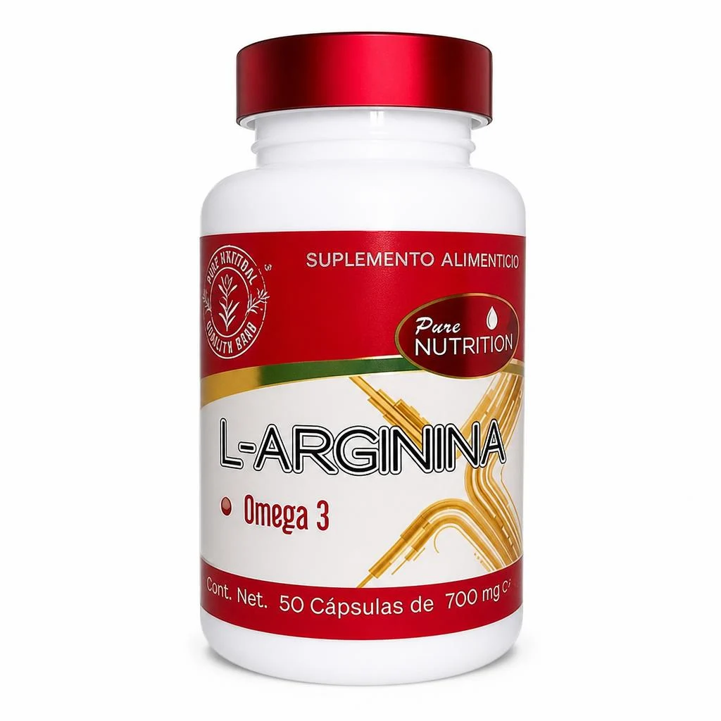 L Arginina 50 Cápsulas