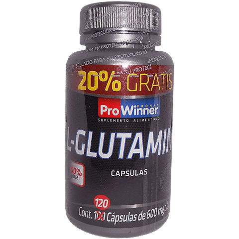 L glutamina 120 cápsulas