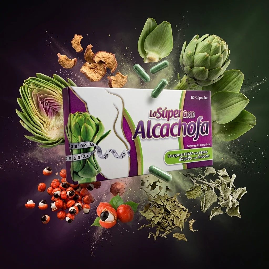 La súper gran alcachofa 60 cápsulas