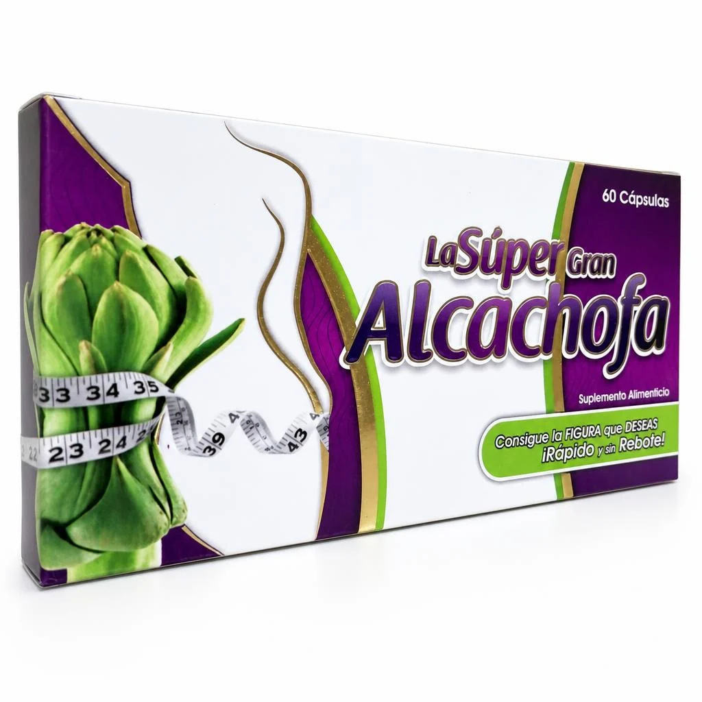 La súper gran alcachofa 60 cápsulas