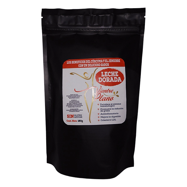 Leche Dorada Vientre Plano 180g