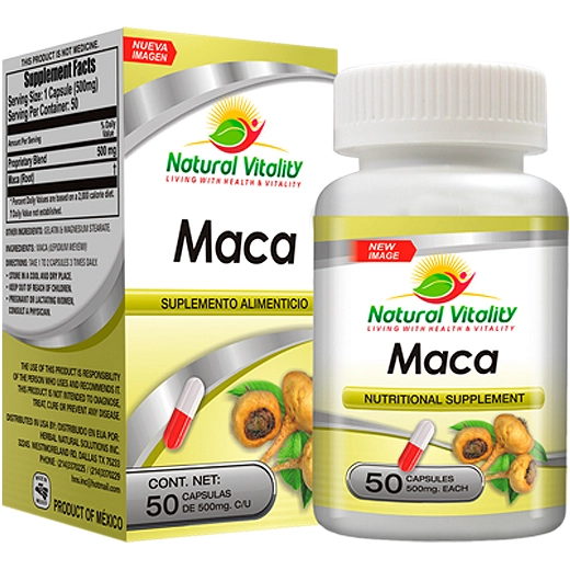Maca Orgánica 50 cápsulas