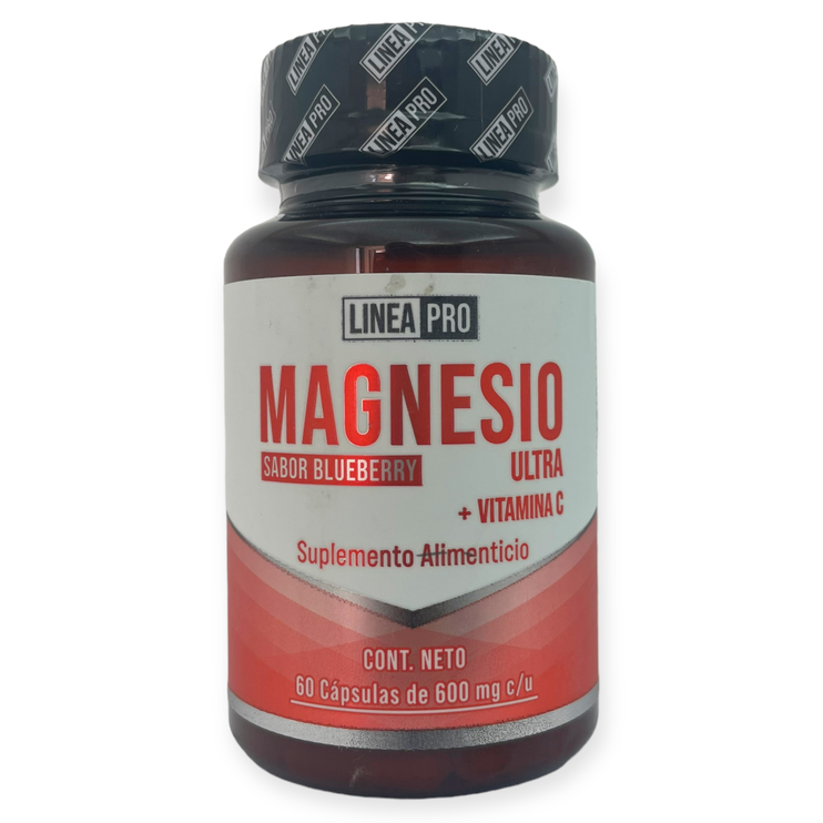 Magnesio ultra + vitamina c 60 cápsulas